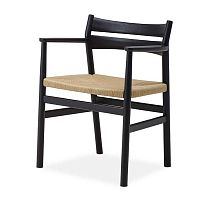 Contemporary chair BM2indooroakrope
