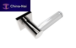 Glass door handle ZOUK R SS SATINcrystalcontemporary