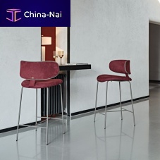 Contemporary bar chair Nataliaindoorfabricleather