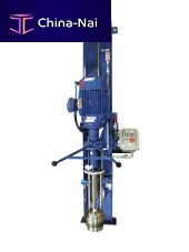 Turbine mixer batchfor liquidsvertical