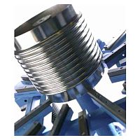 Tube expanding machine