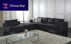 Modular sofa LEONARDcontemporaryfabricleather