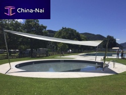 Commercial shade sail MAESTRALEtriangular