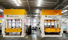 Hydraulic press electricformingfor molding