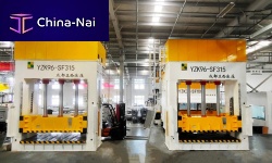 Hydraulic press electricformingfor molding
