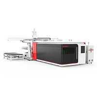 Automated loading/unloading cutting machine fiber laserfor metalsheet metal