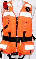Foam life jacket SOS-9929-5unisexwith safety harnessprofessional
