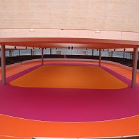 Resin flooring DURFLEX® syntheticfor outdoor usefor sports facility