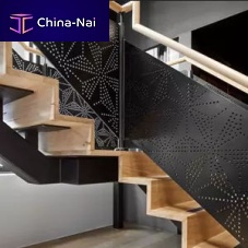 Aluminum balustrade panelindoorfor stair