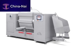 Stainless steel meat mixer AP/AV series paddlevacuum
