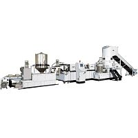 Plastics recycling extrusion line CK-SC120for PPfor HDPEfor PET