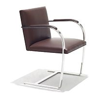 Contemporary chair Brno indoorfabricleather