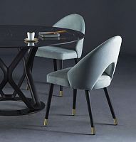 Traditional chair EXCLUSIVE : DIANA.Findoorfabricleather