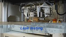Cylinder head production line automatedmodularfor laboratory