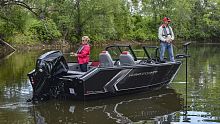 Outboard bay boat PLATINUM SE 207gasdual-consoleopen