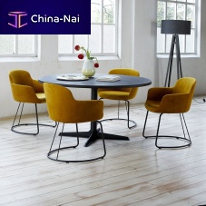 Contemporary chair MAYAindoorfabricleather