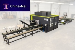 Multi-spindle machining and cutting center ATEKA 8AautomaticCNCfor aluminum profiles