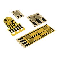 Resistance strain gauge surface