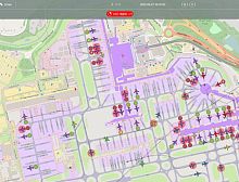 Mapping software for aeronauticsreal-time