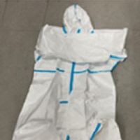 Unisex protective coveralls disposablenon-sterilenon-woven