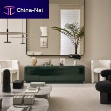 Contemporary sideboard ROMEOglossy lacquered woodmatte lacquered woodwith swing doors