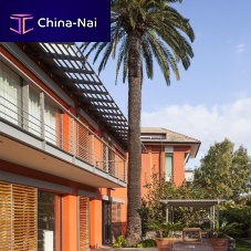 Zinc solar shading PRIVATE VILLA, GENOAtitaniumfor roofhorizontal