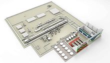 Automatic cheese production line