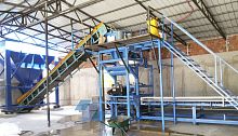 Decorative paverstone making machine automatic