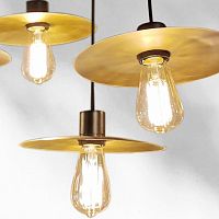 Pendant lamp BALLOWbrassretrocorded