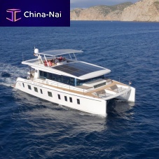 Catamaran motor yacht SILENT 55cruisingflybridge4-cabin