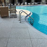 Concrete swimming pool coping