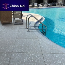 Concrete swimming pool coping