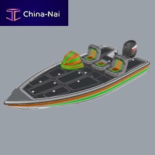 Outboard bay boat ST-17dual-consolesport-fishing