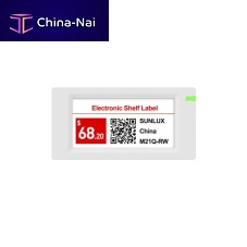 Control label M21Q-RWshelfrectangularwhite