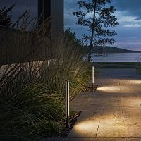 Garden bollard light KALurbancontemporaryaluminum