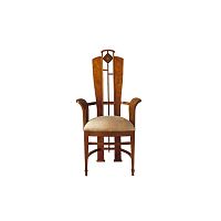 Traditional chair S187 RADICA indoorfabricsolid wood