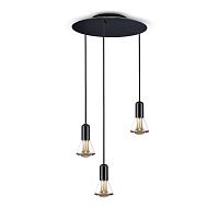 Pendant lamp Ethics PLanodized aluminumblown glasscrystal