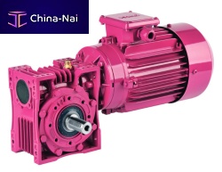 Stepper gear-motor EV Serieswormright anglehollow-shaft