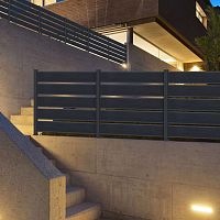 Louvered fence CLASSIC: C6491gardenaluminumtraditional
