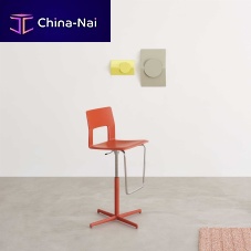 Contemporary bar chair KOBEindoorleatherpolyurethane