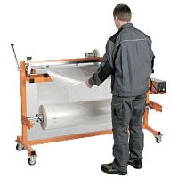 Plastic bag making machine semi-automatic