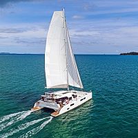 Catamaran sailing yacht 50fast cruising3-cabin4-cabin