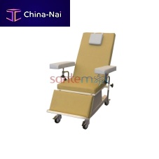 Manual hemodialysis chair STM-68003-sectionon casters