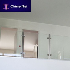 Glass railing LIGNE PUREwith panelsindoorfor balconies