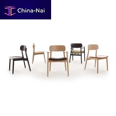 Contemporary dining chair Basicindoorfabricoak