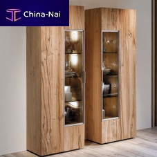 Contemporary china cabinet V-Alpinoakreclaimed material