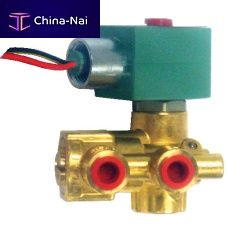 Pilot-operated solenoid valve 10424X3-wayaircompact
