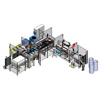 Automatic rolling welding line CR / JO TYPEcontinuouscustomlaser welding