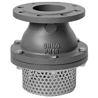 Disc valve MP 180 VITON pneumaticcast irontank bottom