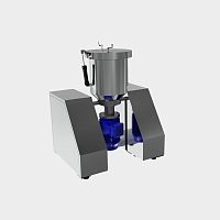 Continuous blender solidpowdergranules